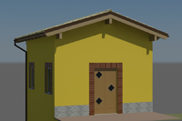 Idea di progetto edificio isolato